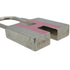 HERMES CADENA CHARM H PINK SILVER ACCESSORY 90334242