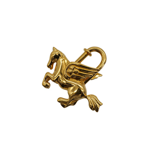 HERMES CADENA CHARM LE CHEVAL 1993 GOLD ACCESSORY 90322160