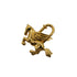 HERMES CADENA CHARM LE CHEVAL 1993 GOLD ACCESSORY 90322160