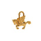 HERMES CADENA CHARM LE CHEVAL 1993 GOLD ACCESSORY 90325638