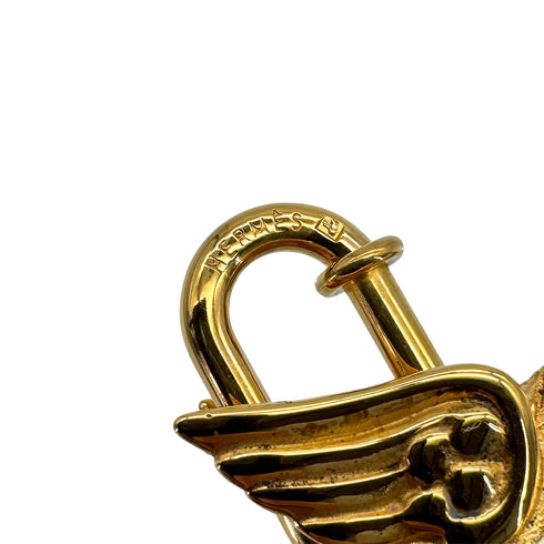 HERMES CADENA CHARM LE CHEVAL 1993 GOLD ACCESSORY 90325638