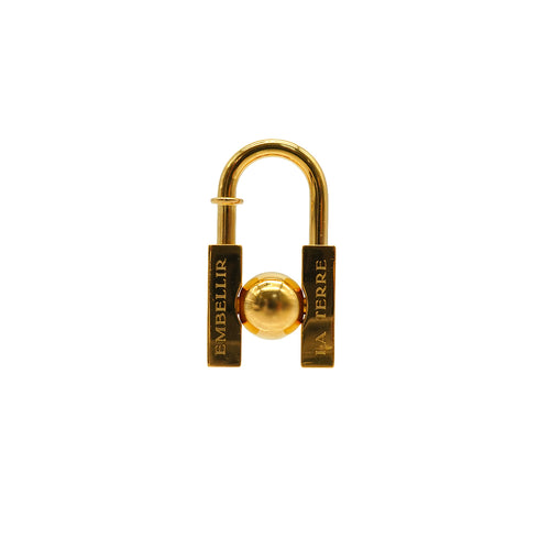 HERMES CADENA CHARM L´HOMME PEUT GOLD 2001 ACCESSORY 90339664