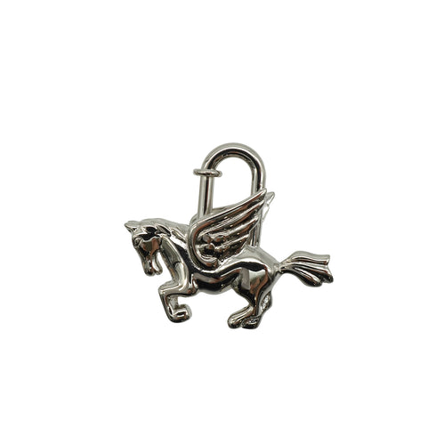 HERMES CADENA CHARM PEGASUS 1993 SILVER ACCESSORY 90346688