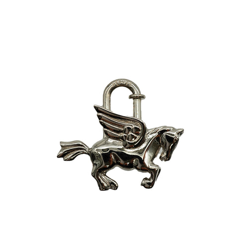 HERMES CADENA CHARM PEGASUS 1993 SILVER ACCESSORY 90348336