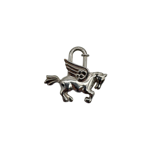 HERMES CADENA CHARM PEGASUS SILVER ACCESSORY 90328931