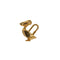 HERMES CADENA CHARM PELICAN 1992 DE LA MER GOLD ACCESSORY 90323166