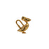 HERMES CADENA CHARM PELICAN 1992 DE LA MER GOLD ACCESSORY 90323166