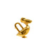 HERMES CADENA CHARM PELICAN 1992 DE LA MER GOLD ACCESSORY 90341269