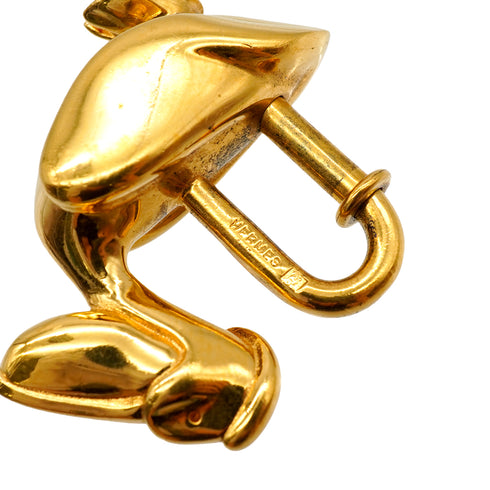 HERMES CADENA CHARM PELICAN 1992 DE LA MER GOLD ACCESSORY 90341269