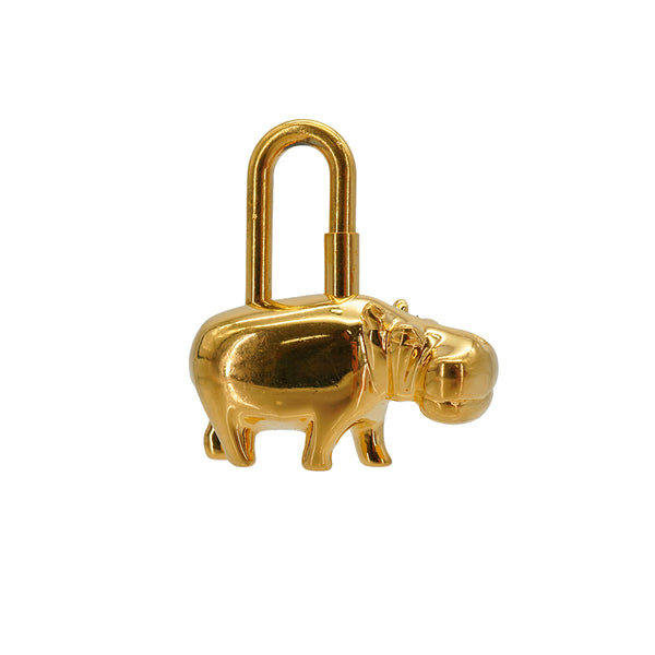 HERMES CADENA CHARM GRAND FLEUVE 2005 GOLD ACCESSORY 90334236