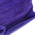 HERMES CADENA LOCK PURPLE DEBRIS CLUTCH SHOULDER BAG GOLD HARDWARE 90331397