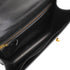 HERMES CAMARGUE BOX CALF BLACK SHOULDER BAG 1991 CIRCLE U GOLD HARDWARE 90349833