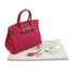 HERMES CANDY BIRKIN 30 ROSE TYRIEN RUBIS VEAU EPSOM HAND BAG 2011 SQUARE O PALLADIUM HARDWARE 90343000