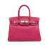 HERMES CANDY BIRKIN 30 ROSE TYRIEN RUBIS VEAU EPSOM HAND BAG 2011 SQUARE O PALLADIUM HARDWARE 90343000