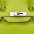 HERMES CANDY BIRKIN 35 KIWI LICHEN VEAU EPSOM HAND BAG 2011 SQUARE O PALLADIUM HARDWARE 90327981