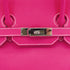 HERMES CANDY BIRKIN 35 ROSE TYRIEN RUBIS VEAU EPSOM HAND BAG 2011 SQUARE O PALLADIUM HARDWARE 90342571