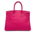 HERMES CANDY BIRKIN 35 ROSE TYRIEN RUBIS VEAU EPSOM HAND BAG 2011 SQUARE O PALLADIUM HARDWARE 90326207