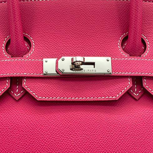 HERMES CANDY BIRKIN 35 ROSE TYRIEN RUBIS VEAU EPSOM HAND BAG 2011 SQUARE O PALLADIUM HARDWARE 90326207