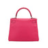 HERMES CANDY KELLY 28 RETOURNE ROSE TYRIEN RUBIS VEAU EPSOM HAND SHOULDER BAG 2013 SQUARE Q PALLADIUM HARDWARE 90350399