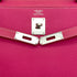 HERMES CANDY KELLY 35 RETOURNE ROSE TYRIEN RUBIS VEAU EPSOM HAND SHOULDER BAG 2011 SQUARE O PALLADIUM HARDWARE 90326844