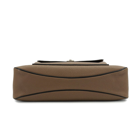 HERMES CARABAS 35 ETOUPE TOGO HAND BAG 2010 SQUARE N PALLADIUM HARDWARE 90345989