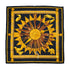 HERMES CARRE 90 CUILLERS D‘AFRIQUE SCARF SILK BLACK YELLOW SILK 90324151
