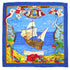 HERMES CARRE 90 SCARF CHRISTOPHE COLOMB BLUE MULTICOLOR SILK 90345088
