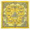 HERMES CARRE 90 SCARF ETORIERS YELLOW SILK 90343254