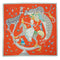 HERMES CARRE 90 SCARF HERMES STORY MULTICOLOR SILK 90345090