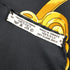 HERMES CARRE 90 SCARF LES CAVALIERS D'OR BLACK GOLD SILK 90343255