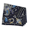 HERMES CARRE GEANT 140 CHORUS STELLARUM SCARF NAVY CASHMERE SILK 90330279