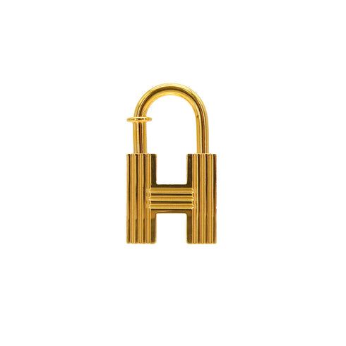 HERMES CHARM CADENA PREMIERS PAS DANS LE SIECLE CLASSIC H 2000 GOLD ACCESSORY 90346000