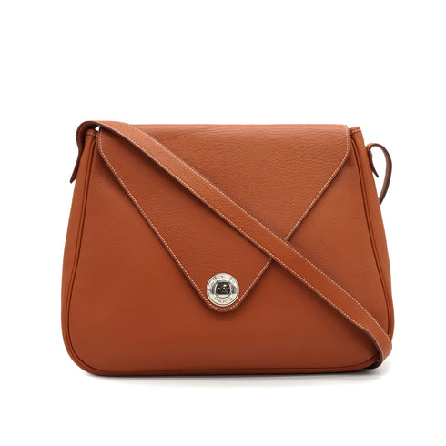 HERMES CHRISTINE NOISETTE TAURILLON CLEMENCE SHOULDER BAG 1996 CIRCLE Z 90327301