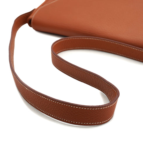HERMES CHRISTINE NOISETTE TAURILLON CLEMENCE SHOULDER BAG 1996 CIRCLE Z 90327301