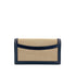 HERMES H LOGO CLUTCH BAG BLUE INDIGO BOX CALF TOILE H 1979 CIRCLE I 90317280