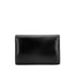 HERMES CLUTCH BAG H LOGO BLACK BOX CALF 1987 CIRCLE Q 90317283