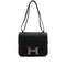 HERMES CONSTANCE3 24 OPTIQUE BLACK VEAU MONSIEUR SHOULDER BAG 2019 D STAMP PALLADIUM HARDWARE 90326730