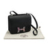 HERMES CONSTANCE3 24 OPTIQUE BLACK VEAU MONSIEUR SHOULDER BAG 2019 D STAMP PALLADIUM HARDWARE 90326730