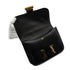 HERMES CONSTANCE 23 BLACK BOX CALF SHOULDER BAG 1982 CIRCLE L GOLD HARDWARE 90346653