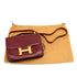 HERMES CONSTANCE 23 ROUGE H BOX CALF SHOULDER BAG 1979 CIRCLE I GOLD HARDWARE 90335830