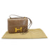 HERMES CONSTANCE 24 LIGHT BROWN CROCODILE ALLIGATOR SHOULDER BAG 1974 CIRCLE D GOLD HARDWARE 90326850
