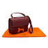 HERMES CONSTANCE 24 ROUGE H BOX CALF SHOULDER BAG 1996 CIRCLE Z GOLD HARDWARE 90321636