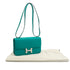 HERMES CONSTANCE ELAN 25 BLUE PAON VEAU EPSOM SHOULDER BAG 2012 SQUARE P PALLADIUM HARDWARE 90337542