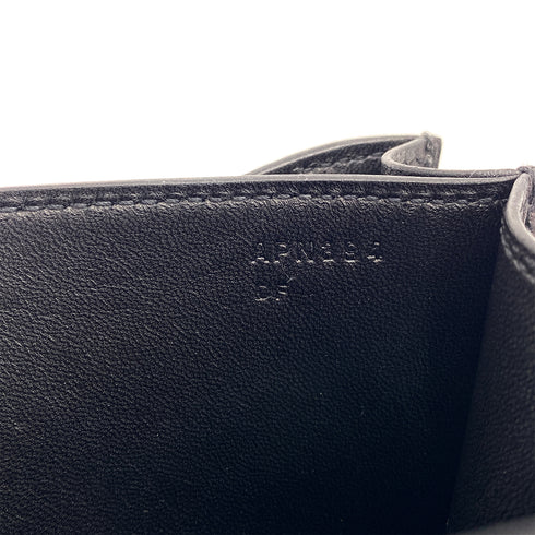HERMES CONSTANCE 3 MINI 18 BLACK EVERCALF SHOULDER BAG 2017 A STAMP PALLADIUM HARDWARE 90322780