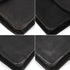 HERMES DEMI LUNE BLACK SUEDE HAND BAG GOLD HARDWARE 90348979