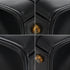HERMES DRUG 27 BLACK BOX CALF HAND BAG 1978 CIRCLE H GOLD HARDWARE 90338297