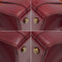HERMES DRUG 27 ROUGE H BOX CALF HAND BAG 1979 CIRCLE I GOLD HARDWARE 90334127