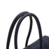 HERMES DRUG 32 BLUE ROY LISSE HAND BAG 2002 SQUARE F PALLADIUM HARDWARE 90334267