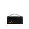 HERMES EUGENIE BLACK BOX CALF CLUTCH BAG 1976 CIRCLE F GOLD HARDWARE 90340130