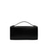 HERMES EUGENIE BLACK BOX CALF CLUTCH BAG 1976 CIRCLE F GOLD HARDWARE 90340130